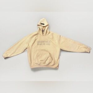 Fear of God Yellow Sweatshirt Essentials Hoodie